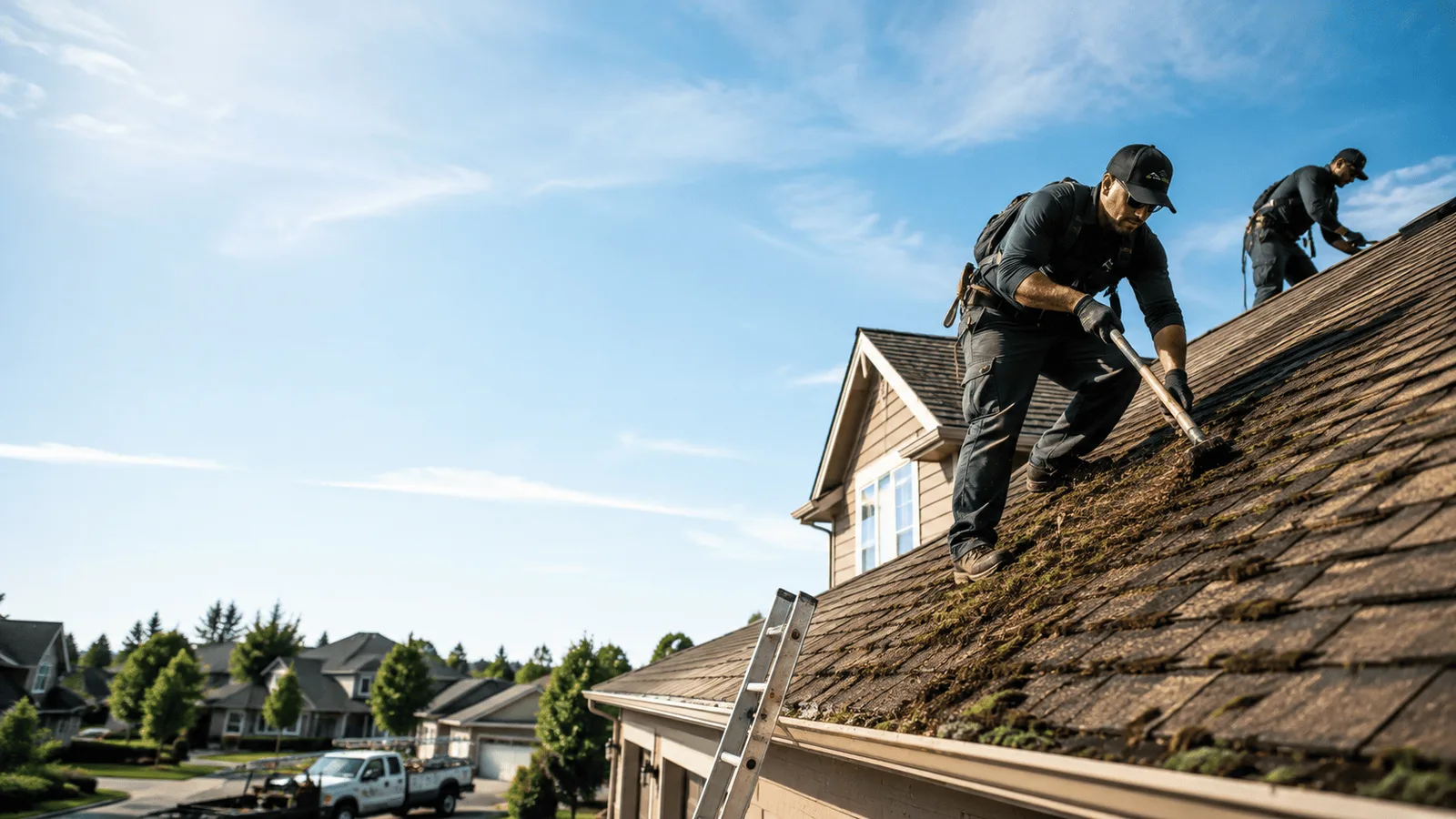 Roof Moss Removal in Norton, MA near me